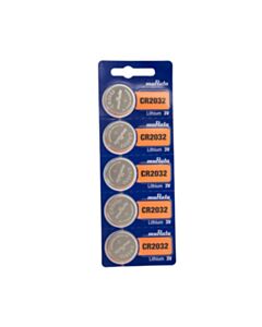 Lithium Batteries CR2032 5 pcs. strip