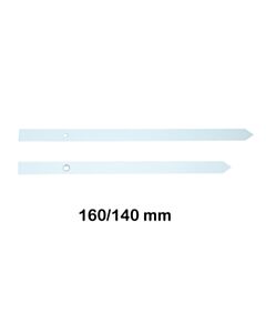 White Clock Hands 160/140 mm