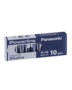  AA Panasonic Industrial Batteries LR6 10-pack