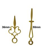 Clock Hands E215-050-036 Golden