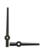 Mustat muoviosoittimet 67/45 mm