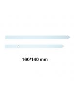 White Clock Hands 160/140 mm