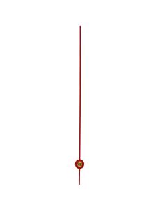 Red Second Hand 80 mm Metal